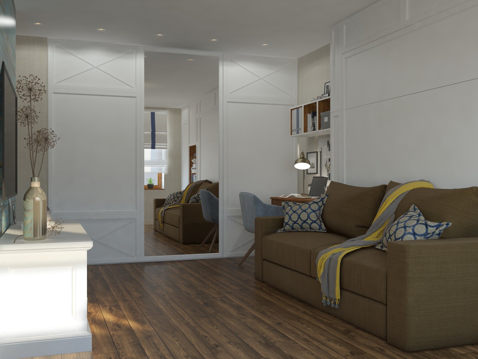 Обложка проекта: Малогабаритная однушка-Динамо