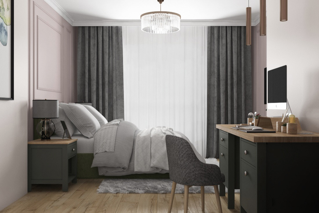 Квартира для многодетной семьи в стиле НЕОКЛАССИКА