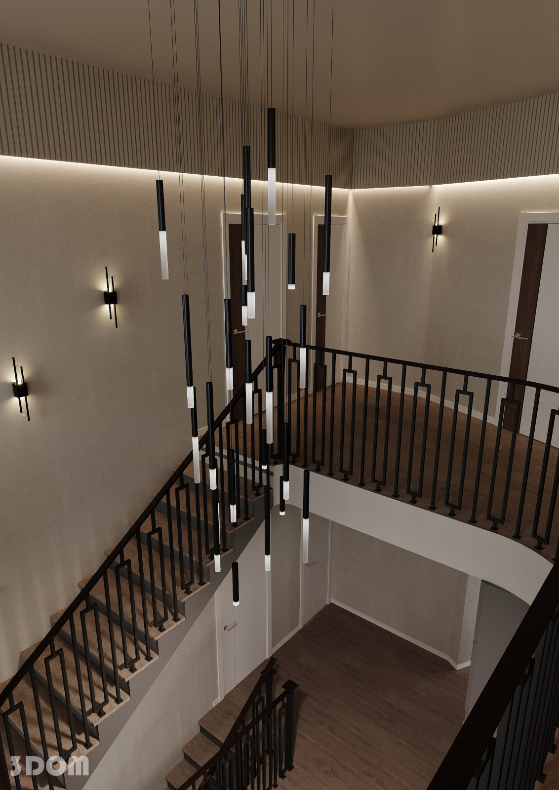 ДОМ ДВУХЭТАЖНЫЙ РНД 200кв.м | 3DOM