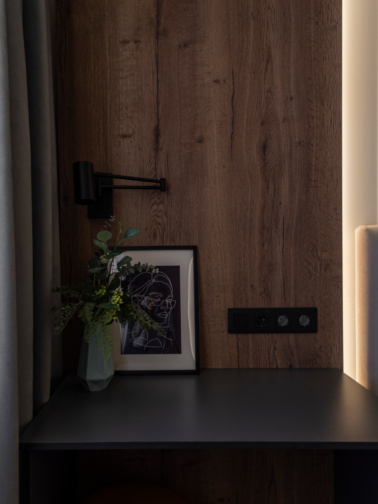 Спальная для молодой пары в ЖК Лучи