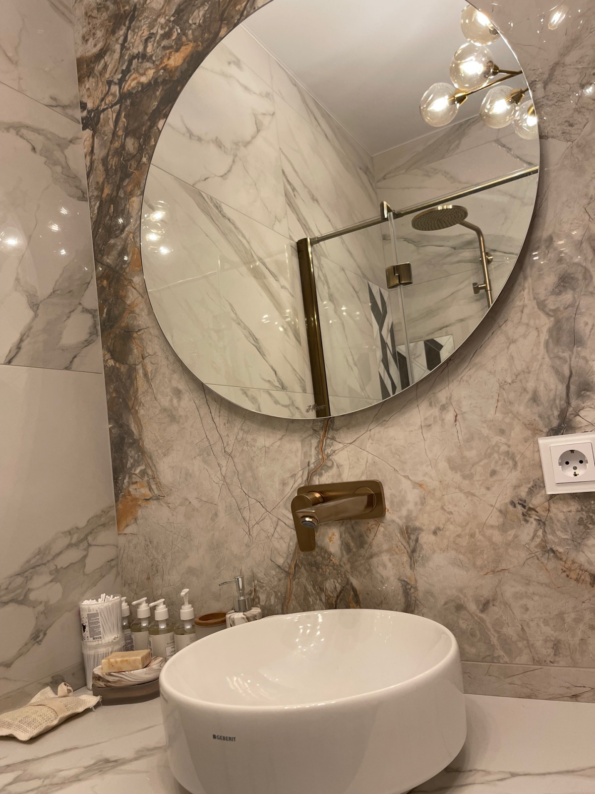 Санузлы в жилом доме на побережье, г, Геленджик