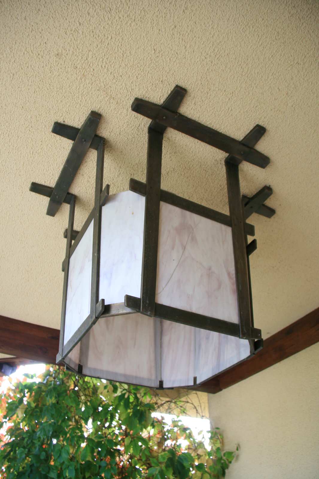 House in front of national park