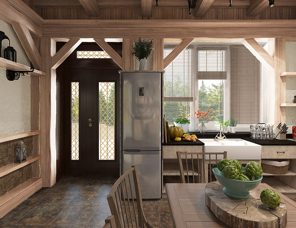 Кухня кантри-шале...