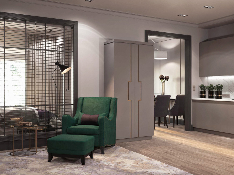 Дизайн интерьера квартиры с межкомнатным окном