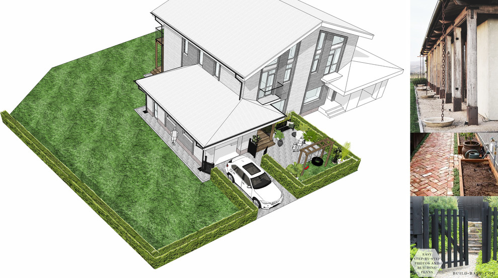 Обложка проекта: Благоустройство участка загородного дома