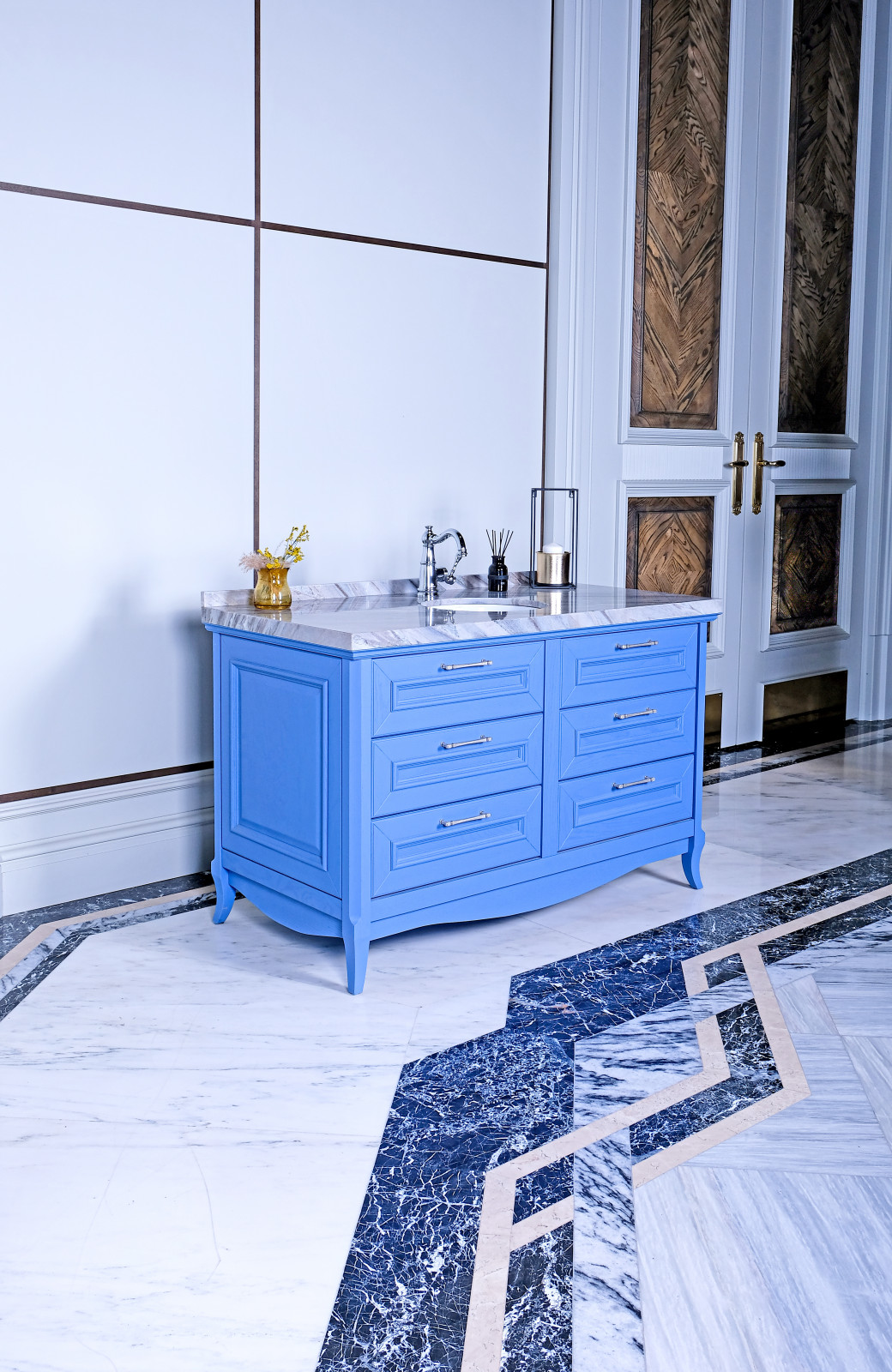 Тумба в ванную / коллекция Madlen