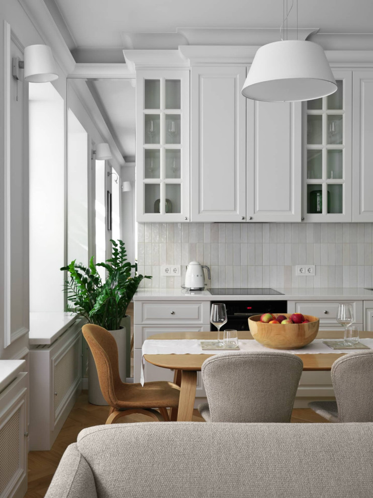 Дизайн и ремонт квартиры в Пречистенском переулке — Зелёный лейтмотив