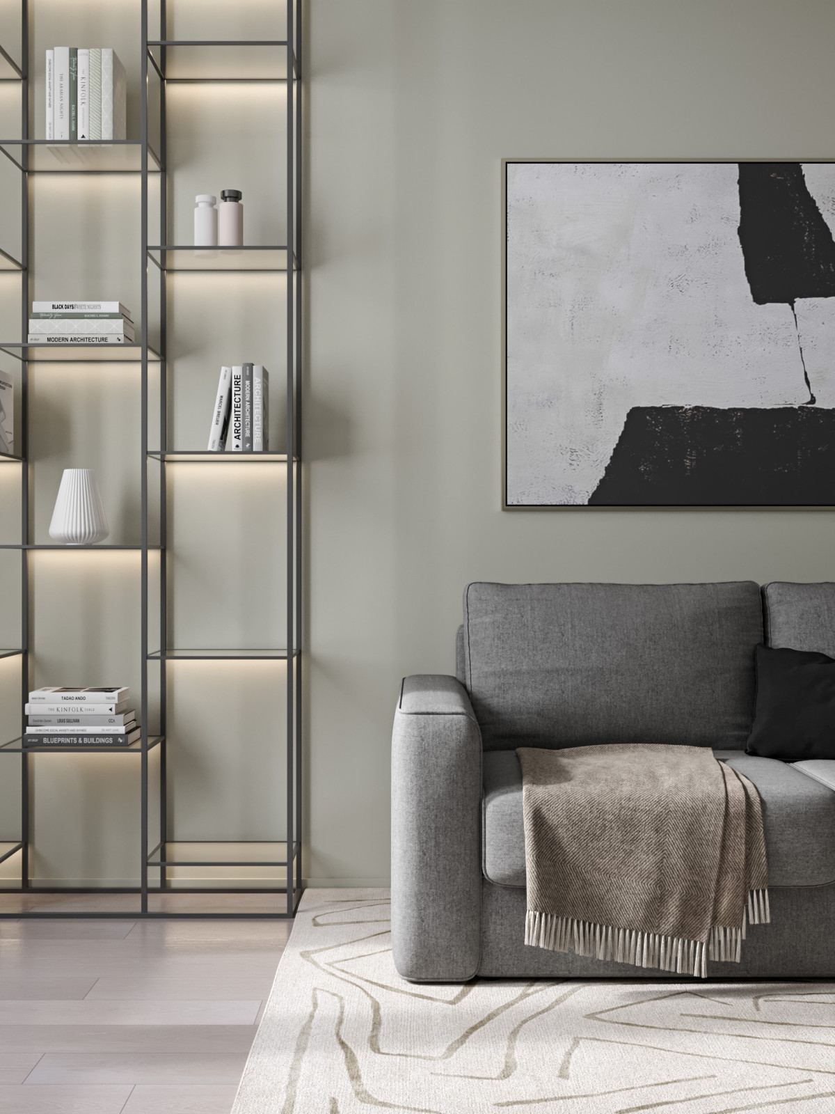 Чистый минимализм в ЖК Летний сад