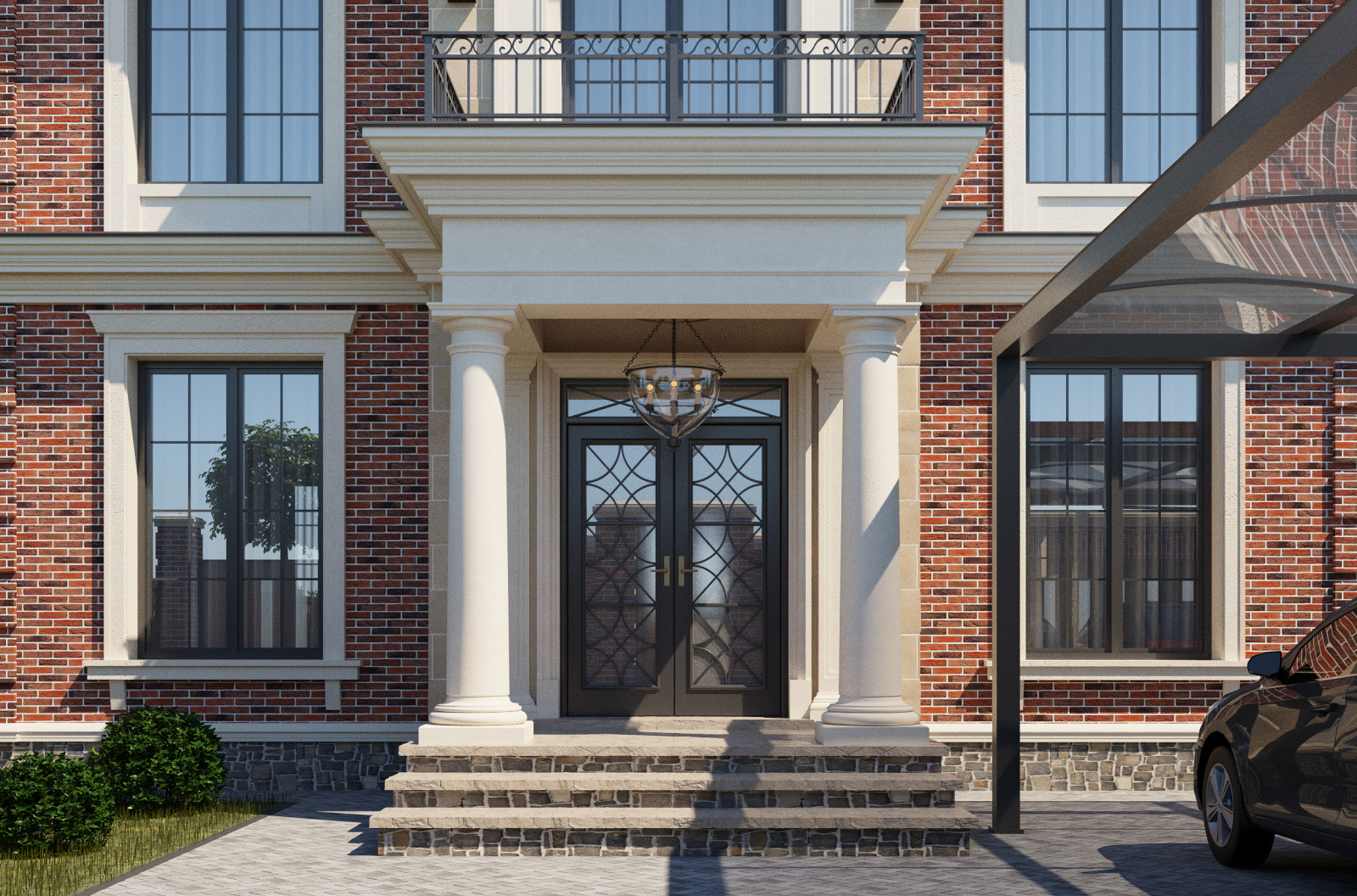 Коттедж в английском стиле