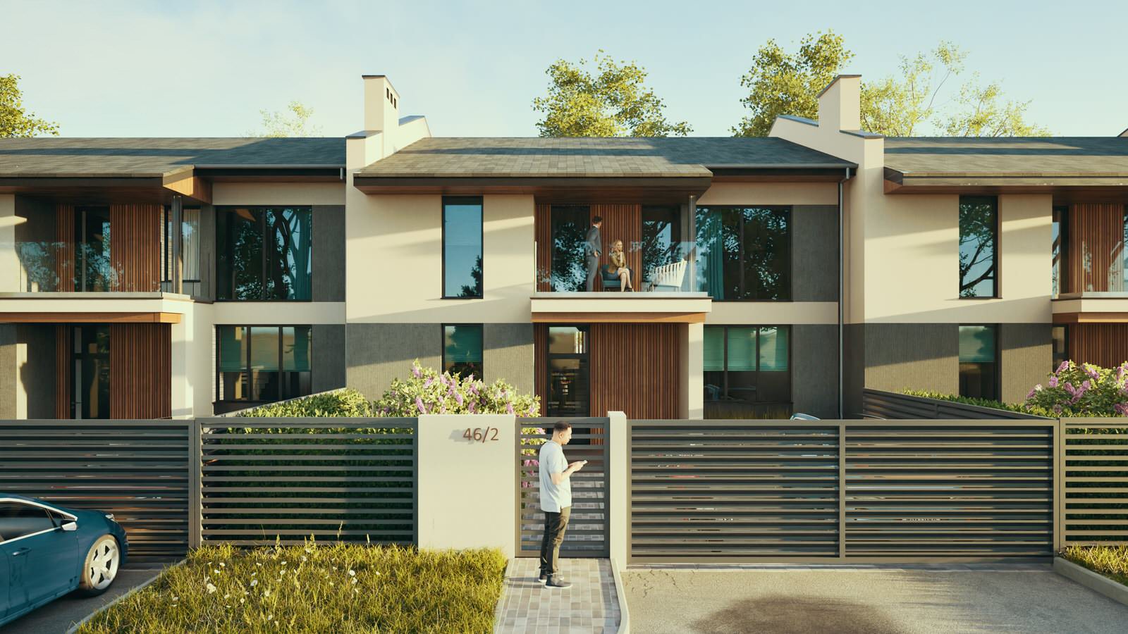 Блокированный жилой дом