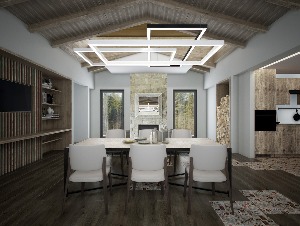 Обложка проекта: Проект каркасного дома 200 м2