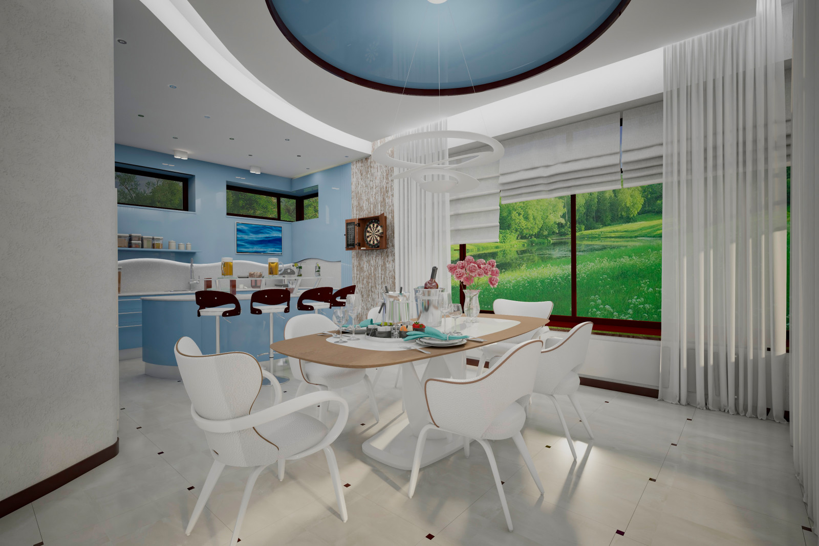 Дом в стиле яхты