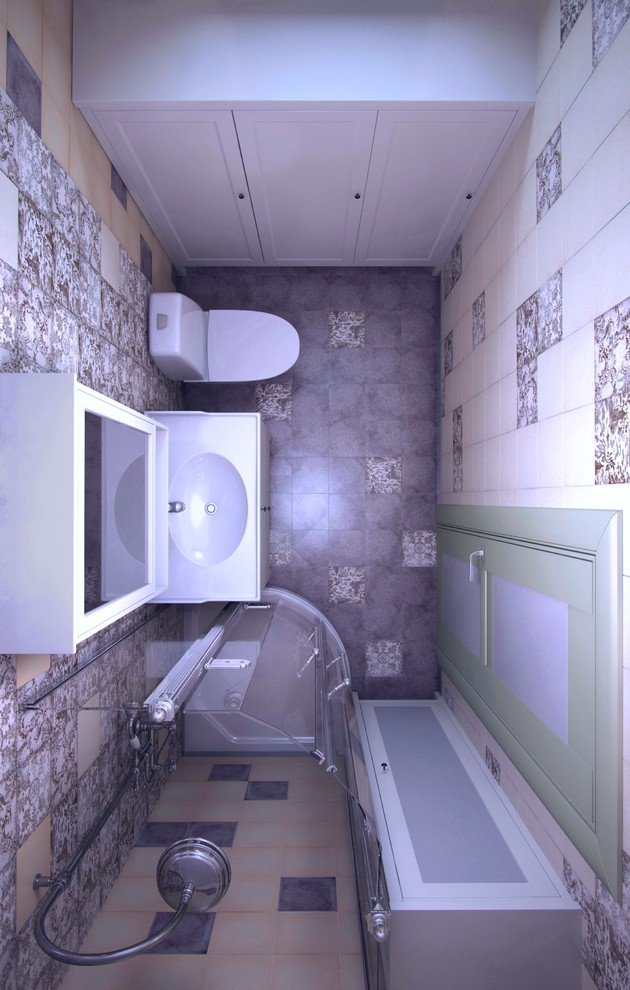 Санузел ретро