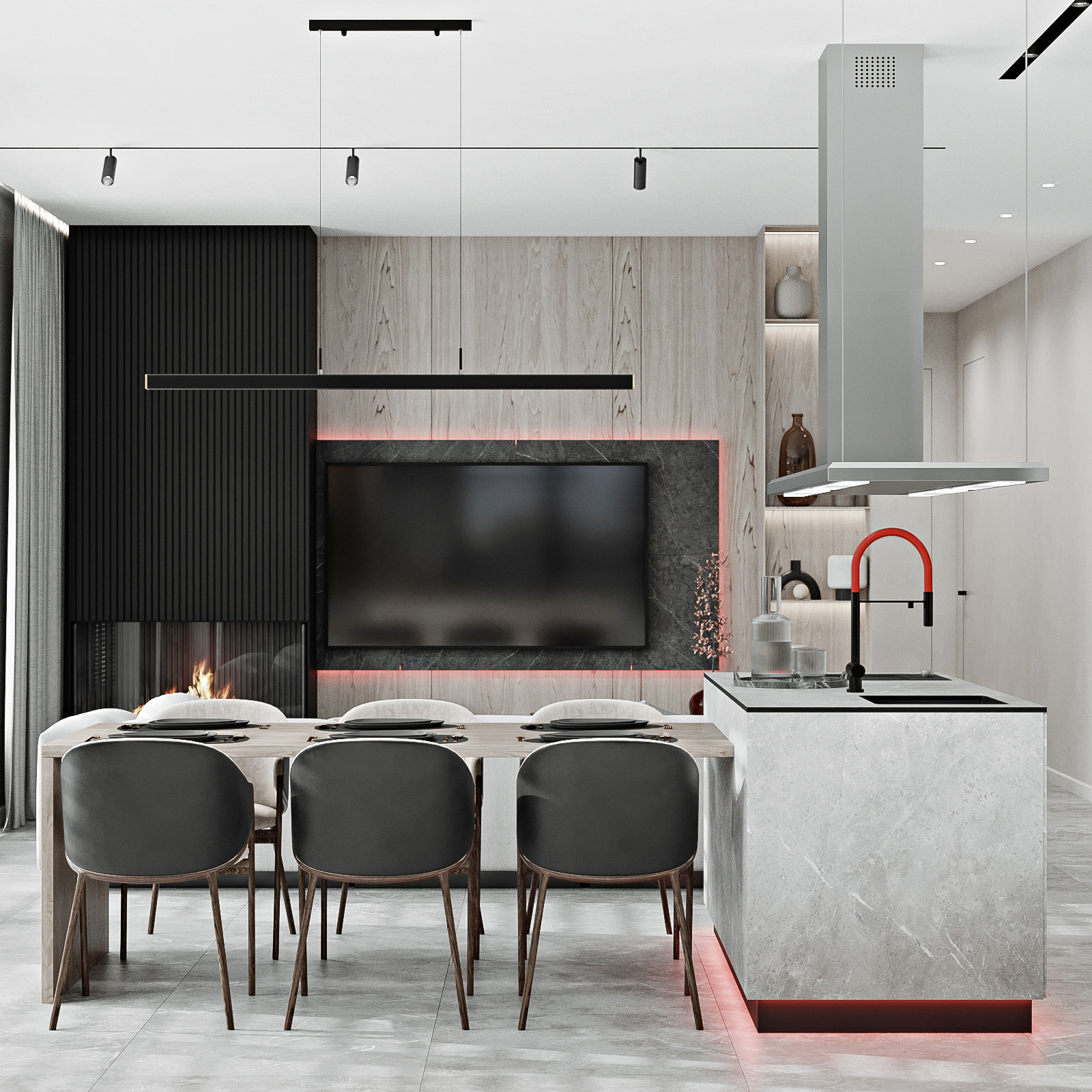 Дизайн интерьера для дома в кп Первозванный 2