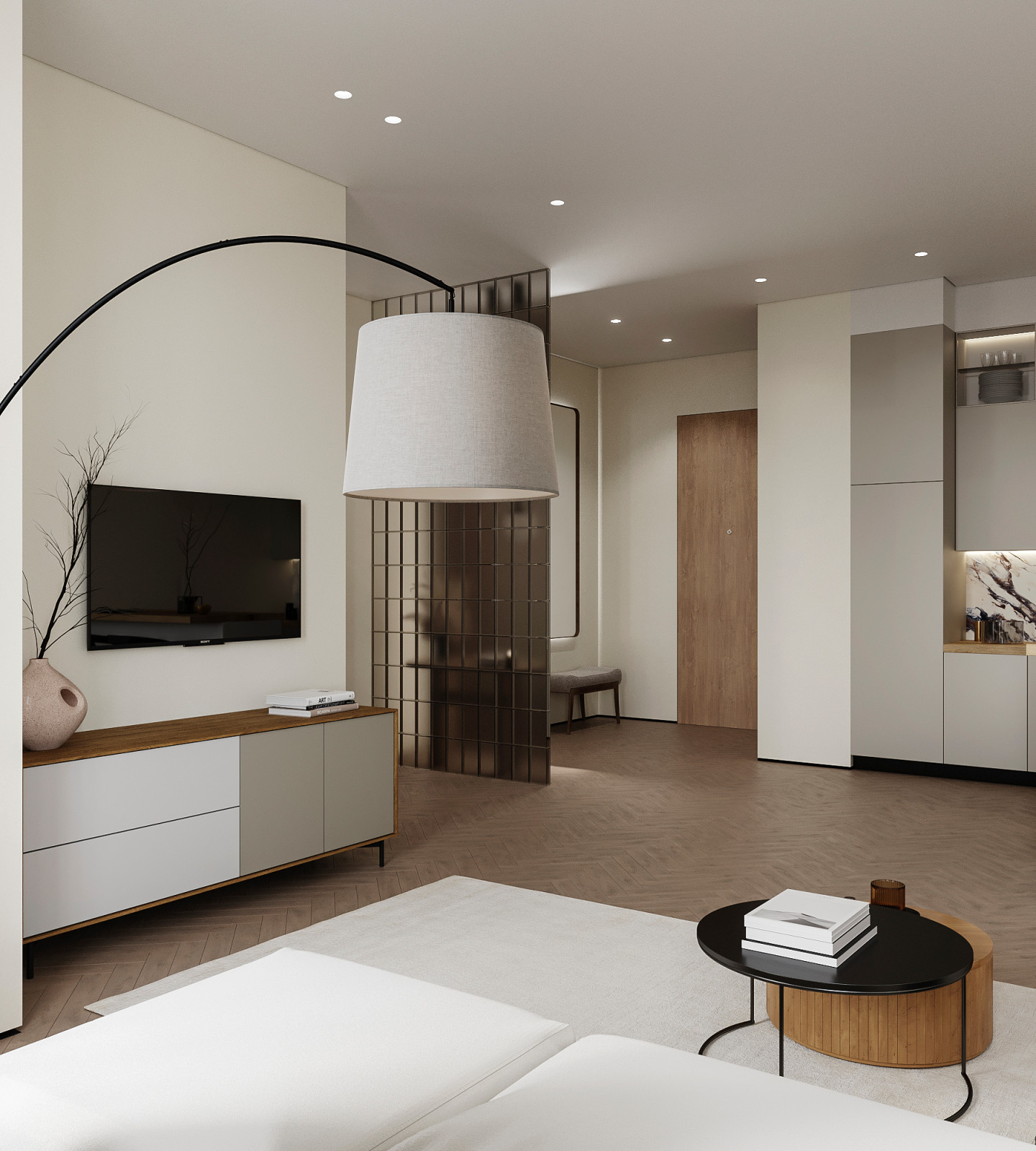 "Elegance", проект квартиры 60 кв. метров