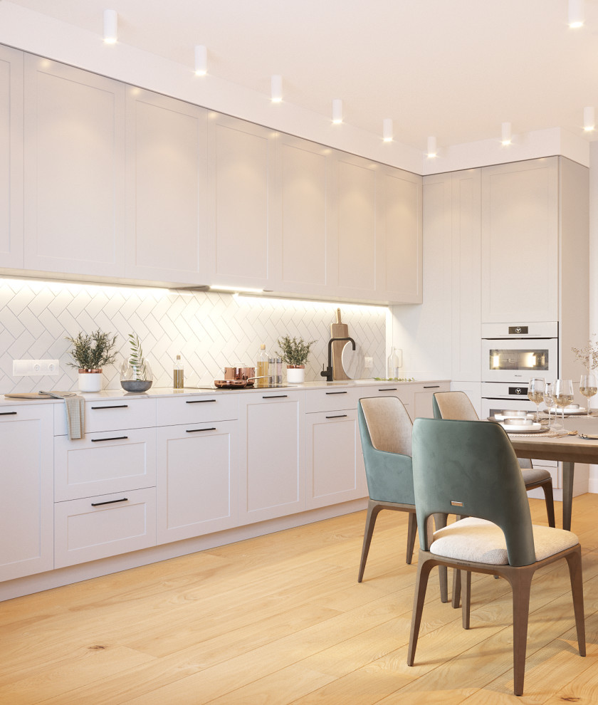 Обложка проекта: Двухкомнатная квартира в ЖК "Чистое небо"