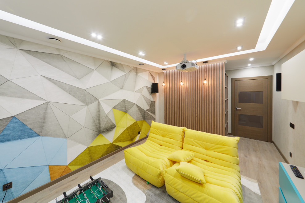 Квартира площадью 170 кв.м. в Брянске. Реализованный проект.