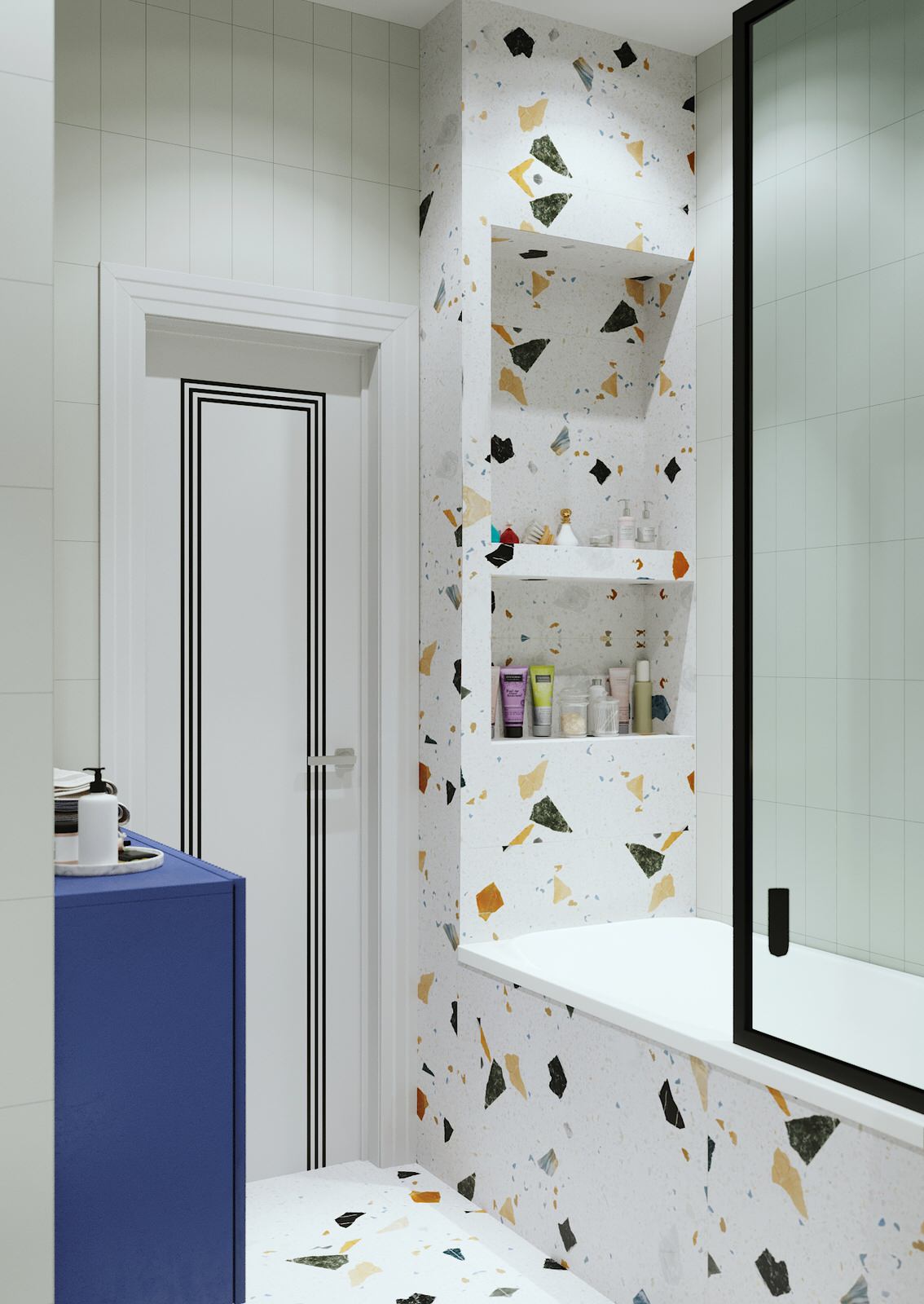 Дизайн проект квартиры в ЖК Петровский квартал на воде