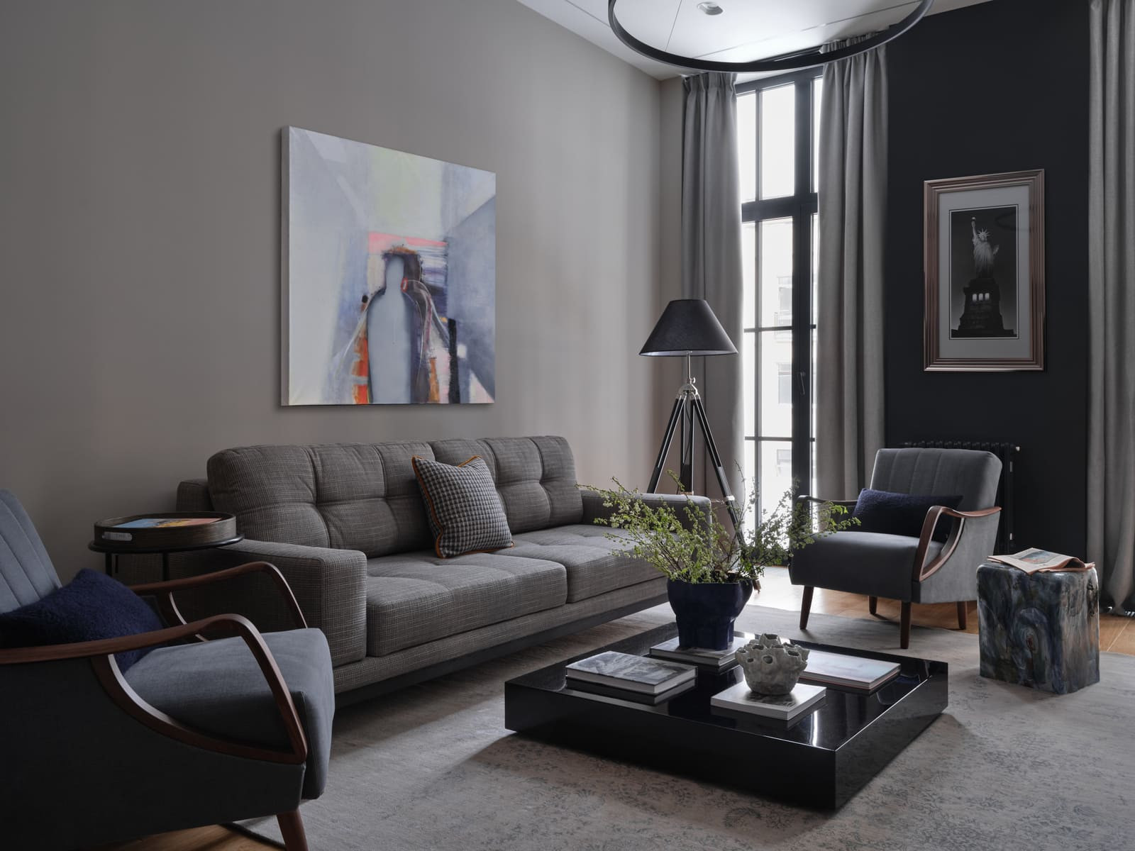 Обложка проекта: Квартира на Новослободской