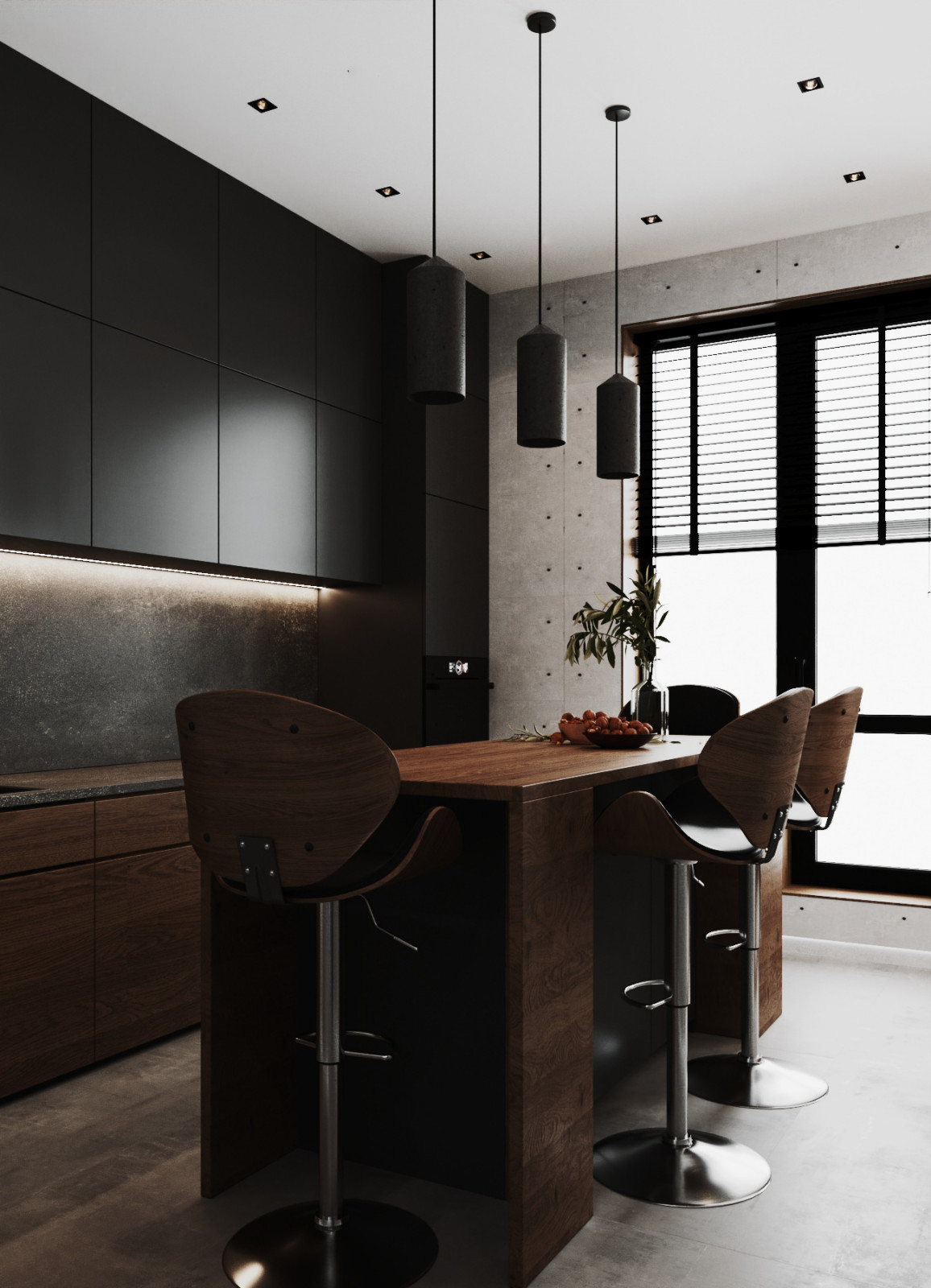 Обложка проекта: ЖК Притяжение, Квартира для холостяка (Санкт-Петеребург) - 75,3м²