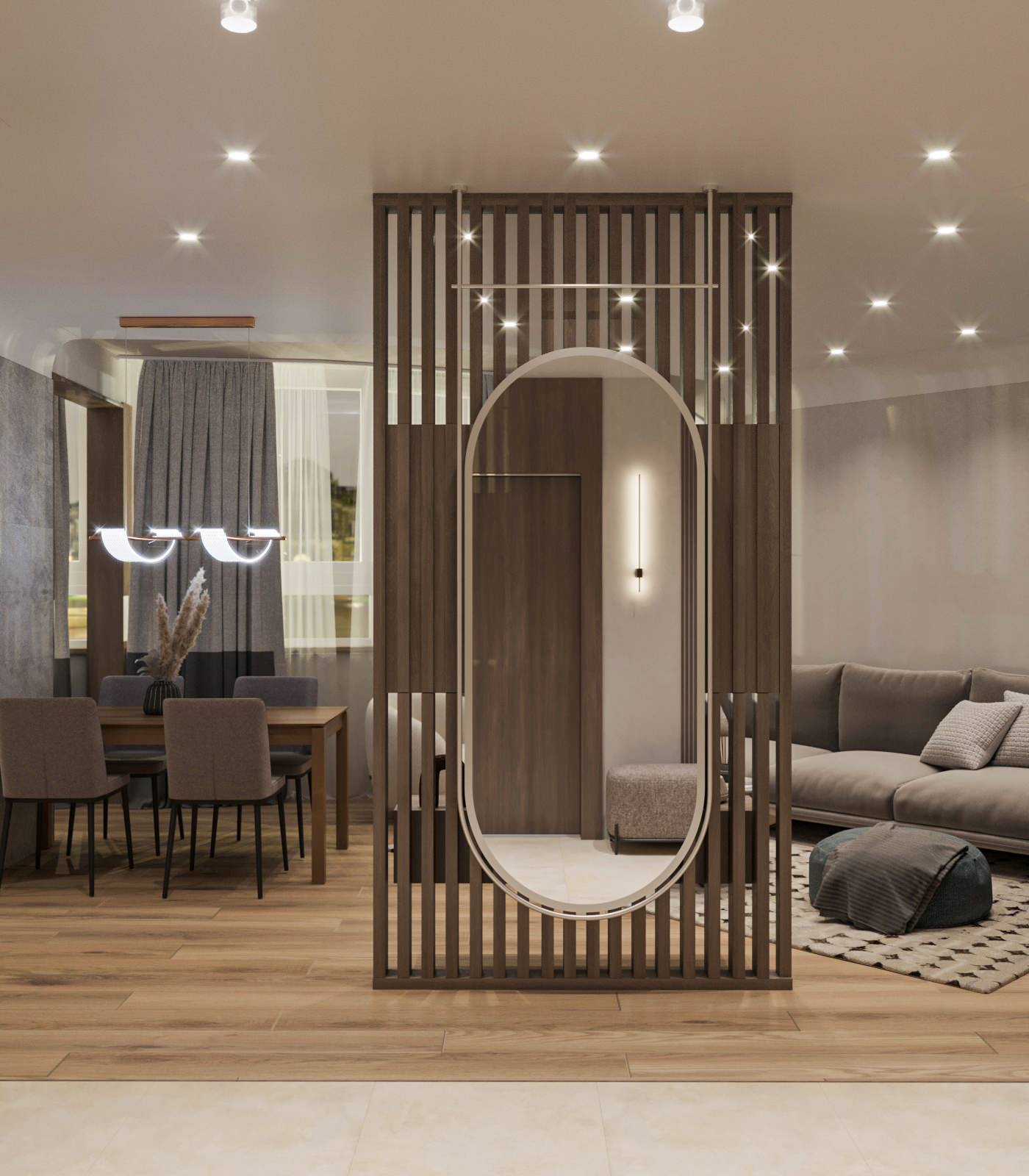 Обложка проекта: Трёшка в ЖК Зеленодар