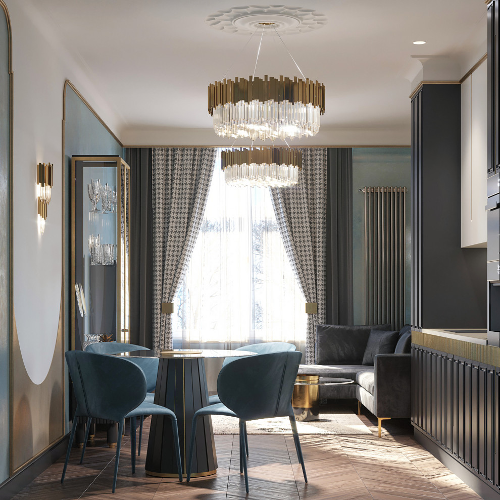 Квартира с элементами Ар Деко