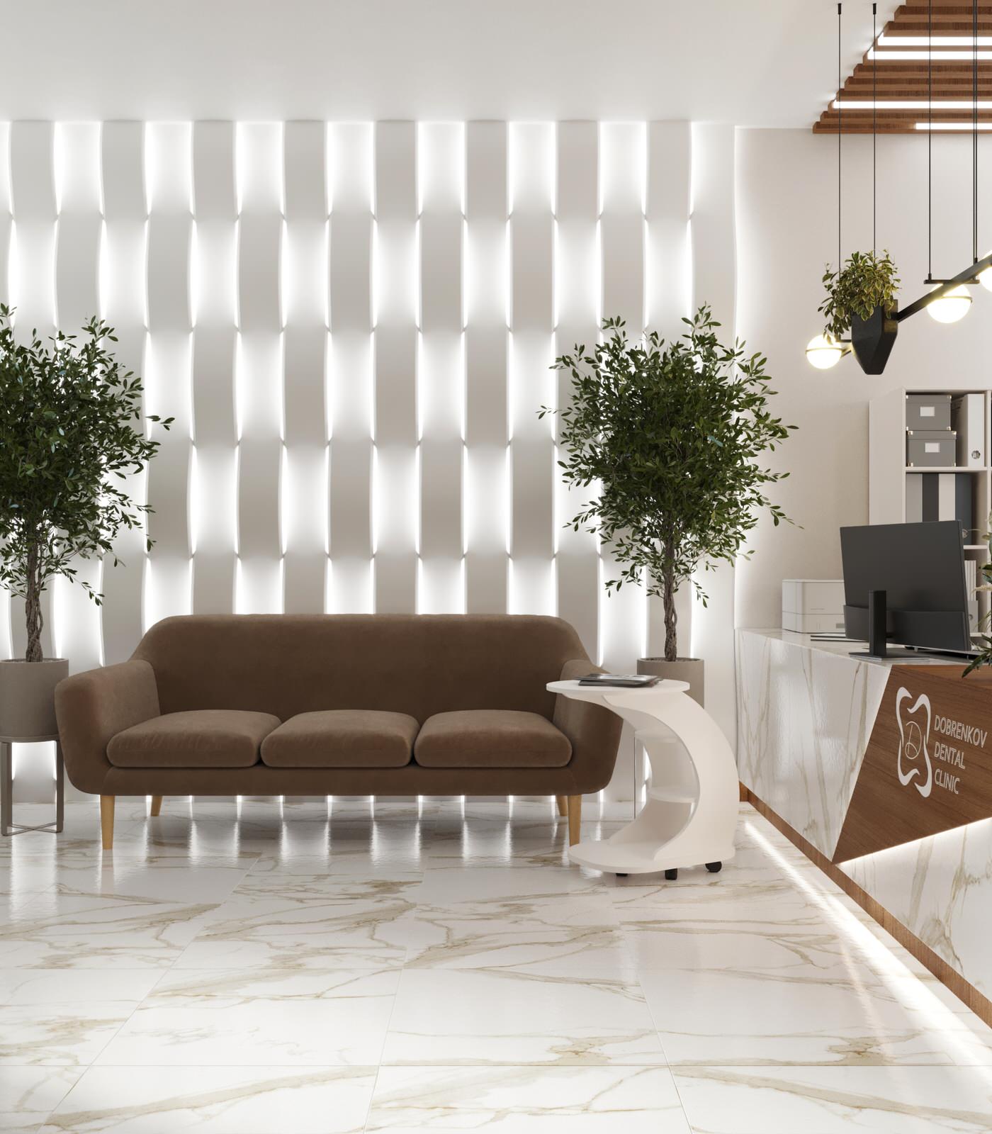 Дизайн стоматологической клиники DOBRENKOV DENTAL CLINIC