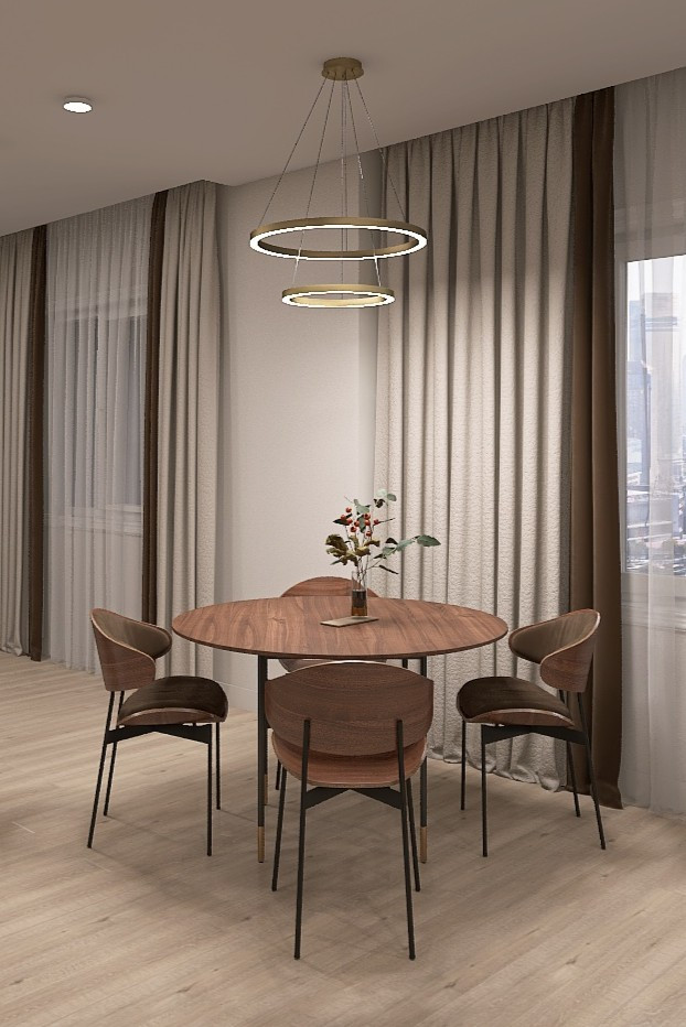 Кухня-гостиная для семьи