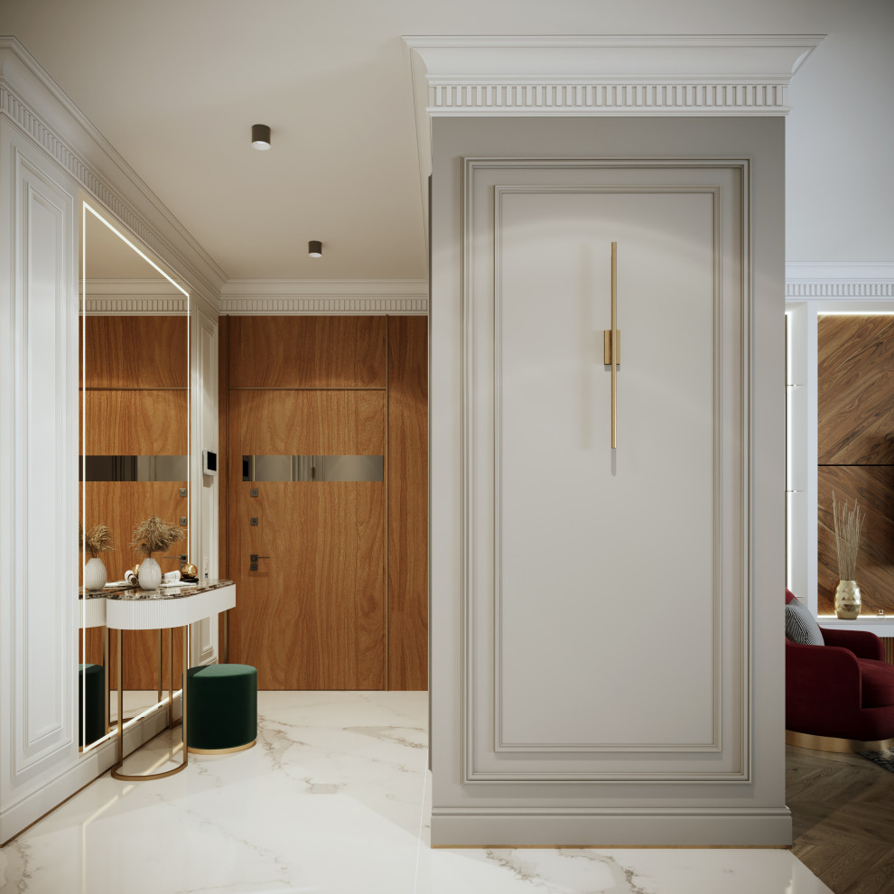 Проект 3х комнатной квартиры в жк "Ты и я" г. Москва