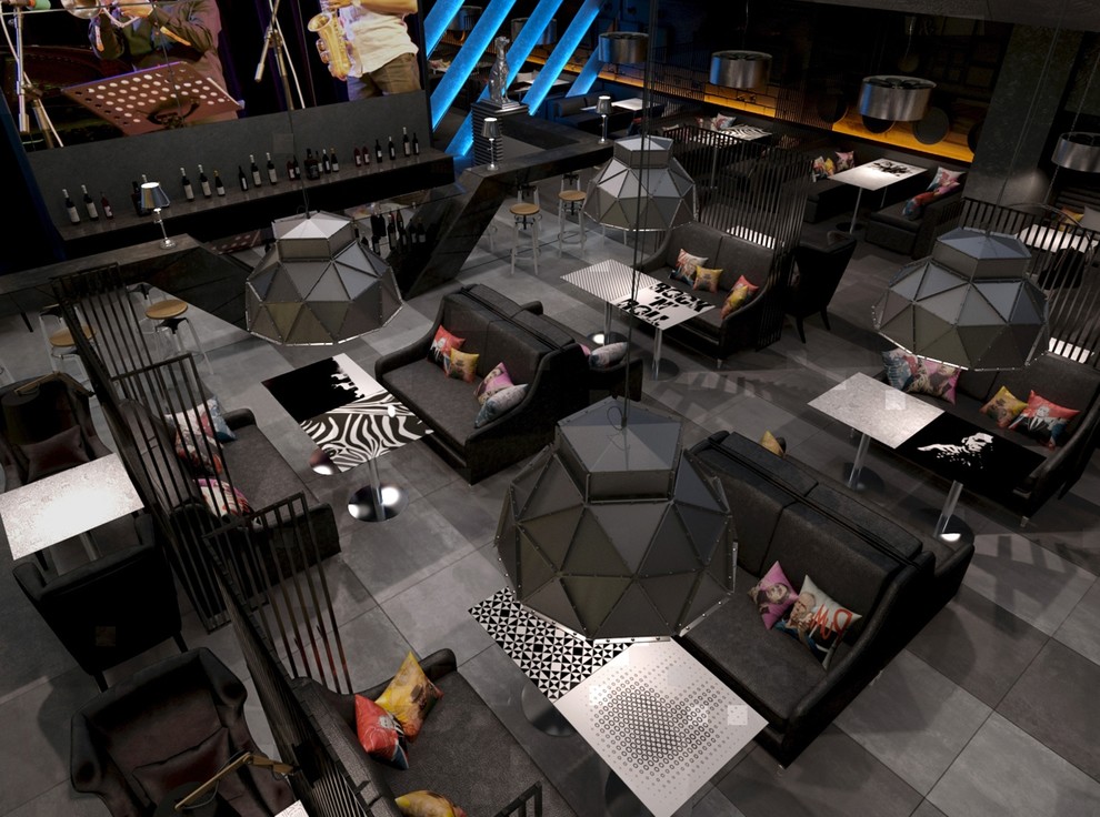 Дизайн-проект интерьера кинотеатра "Silver"