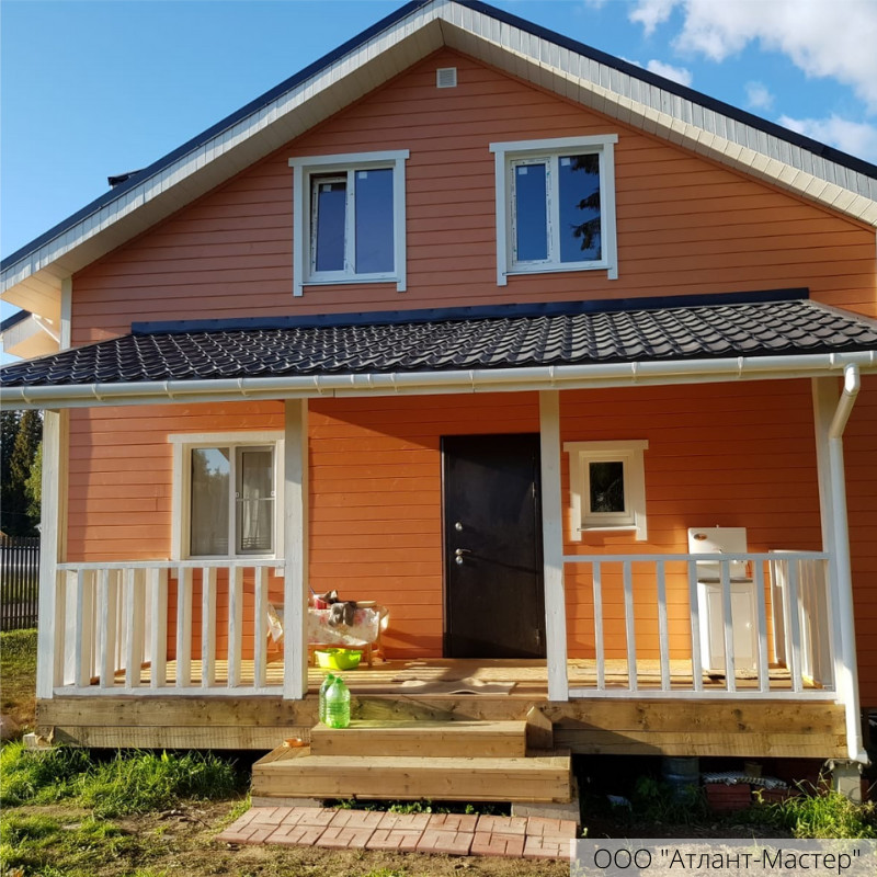 Обложка проекта: Покраска дома 12