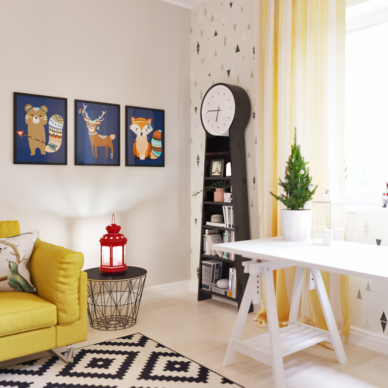 Дом в скандинавском стиле