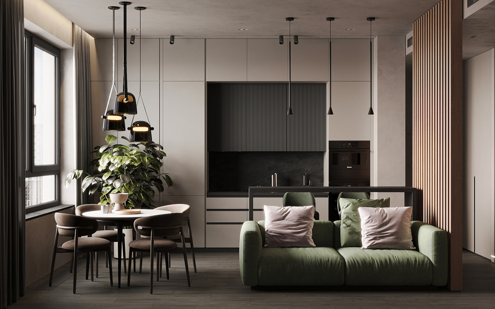 Обложка проекта: ЖК Крылья 97.7м.кв