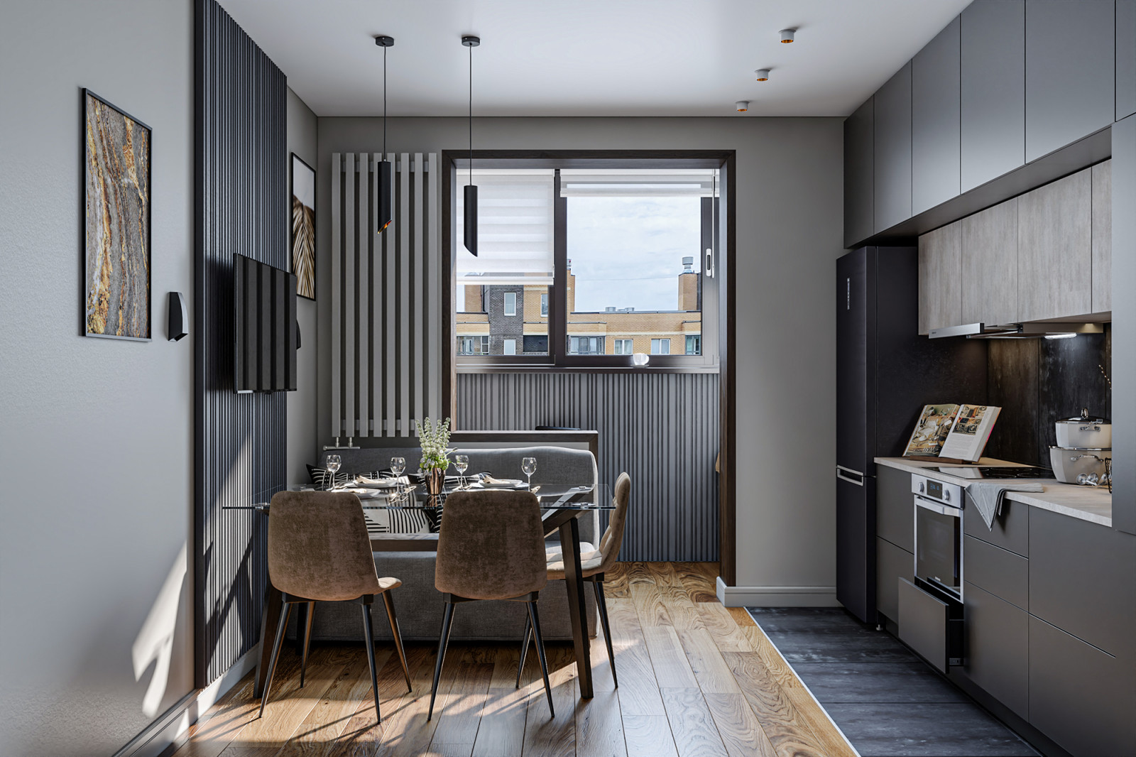 Обложка проекта: Однокомнатная квартира в ЖК «ВЛюберцы»