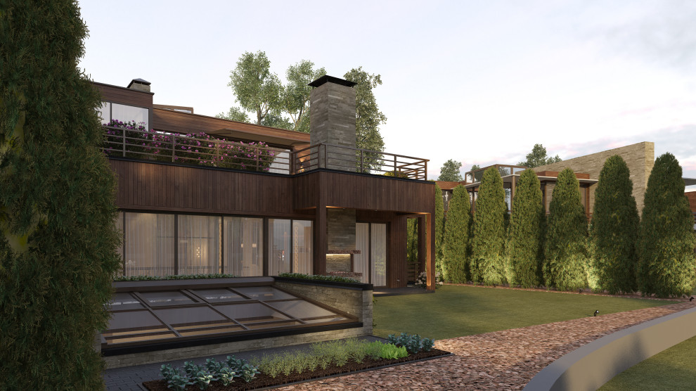 Загородный дом в современном стиле