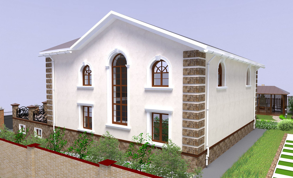 Ландшафтный дизайн коттедж