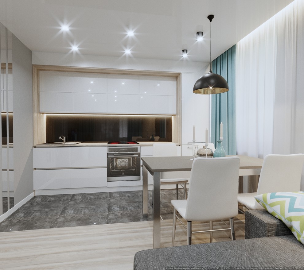 Обложка проекта: Квартира ЖК "Новаторов" г.Екатеринбург