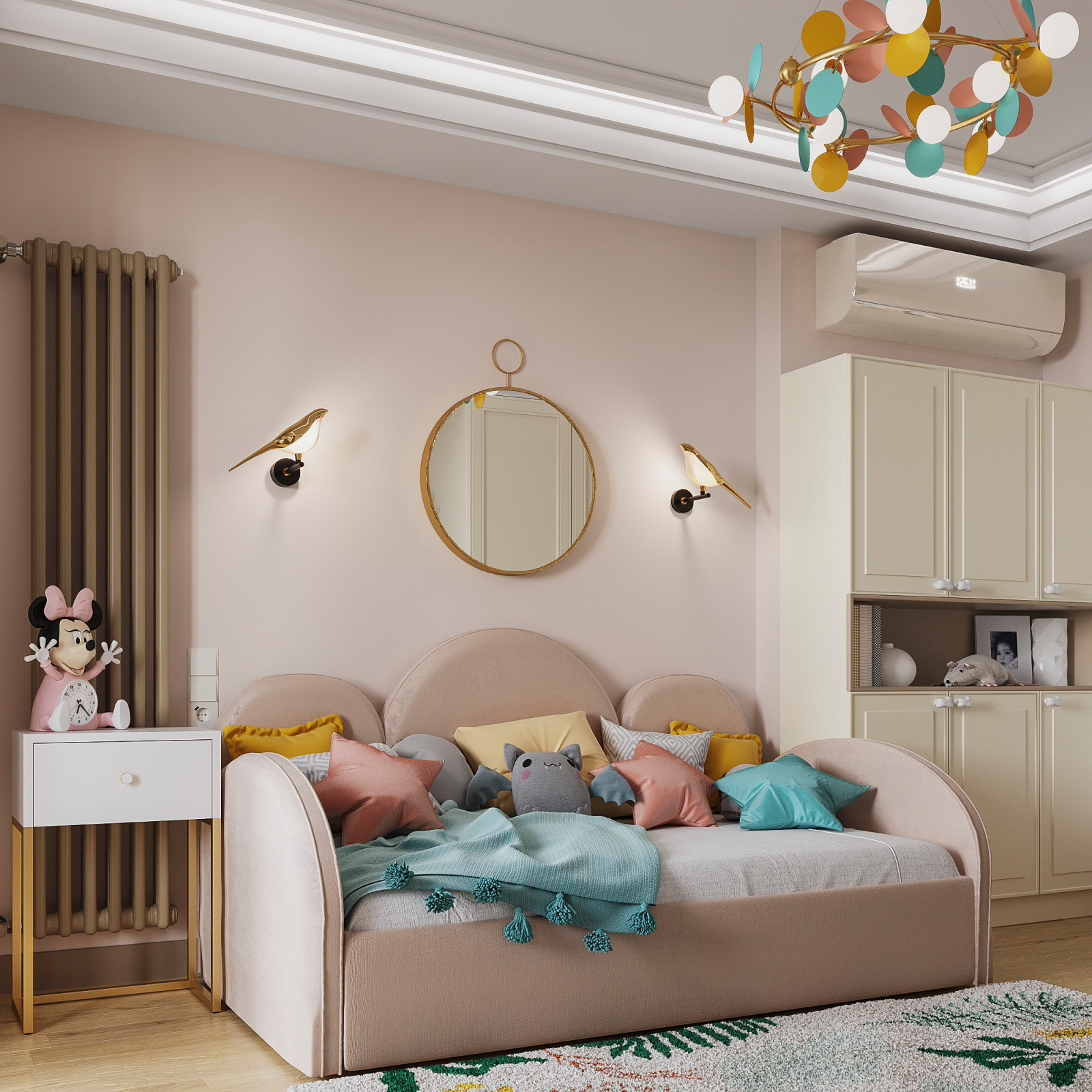 Кашемир беж. Квартира 130 кв.м. на Зоологической ул.