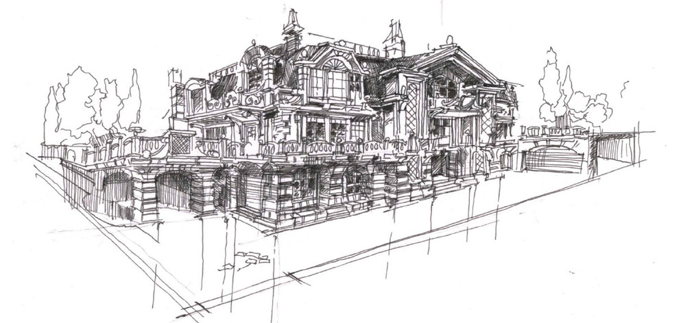 Эскизы - архитектура