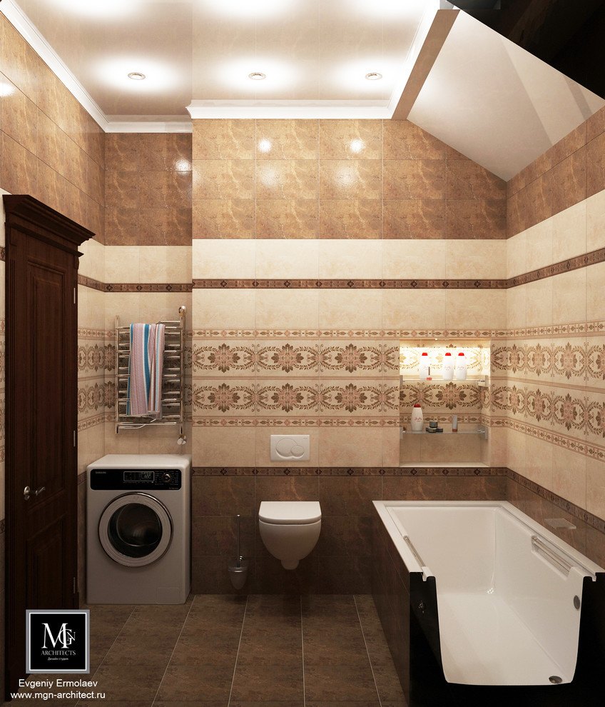 Обложка проекта: КП Иволги, дом в классическом стиле , темный вариант