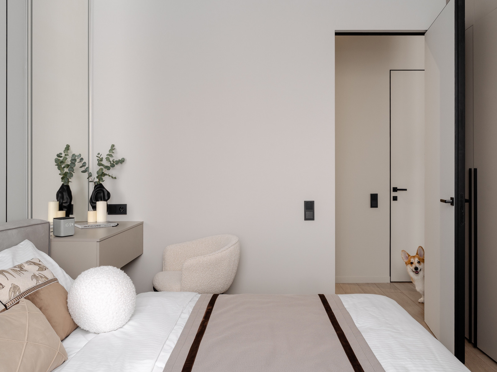 Обложка проекта: Проект спальни. ЖК Шуберский. Воронеж