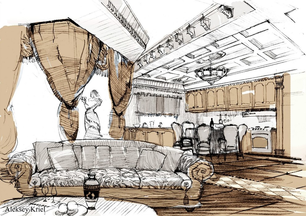 Обложка проекта: Архитектурная графика