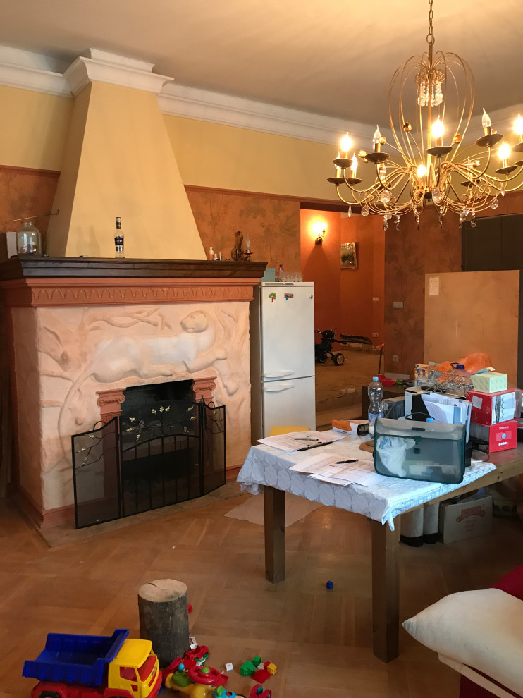 Реконструкция дома д.Рождестенно