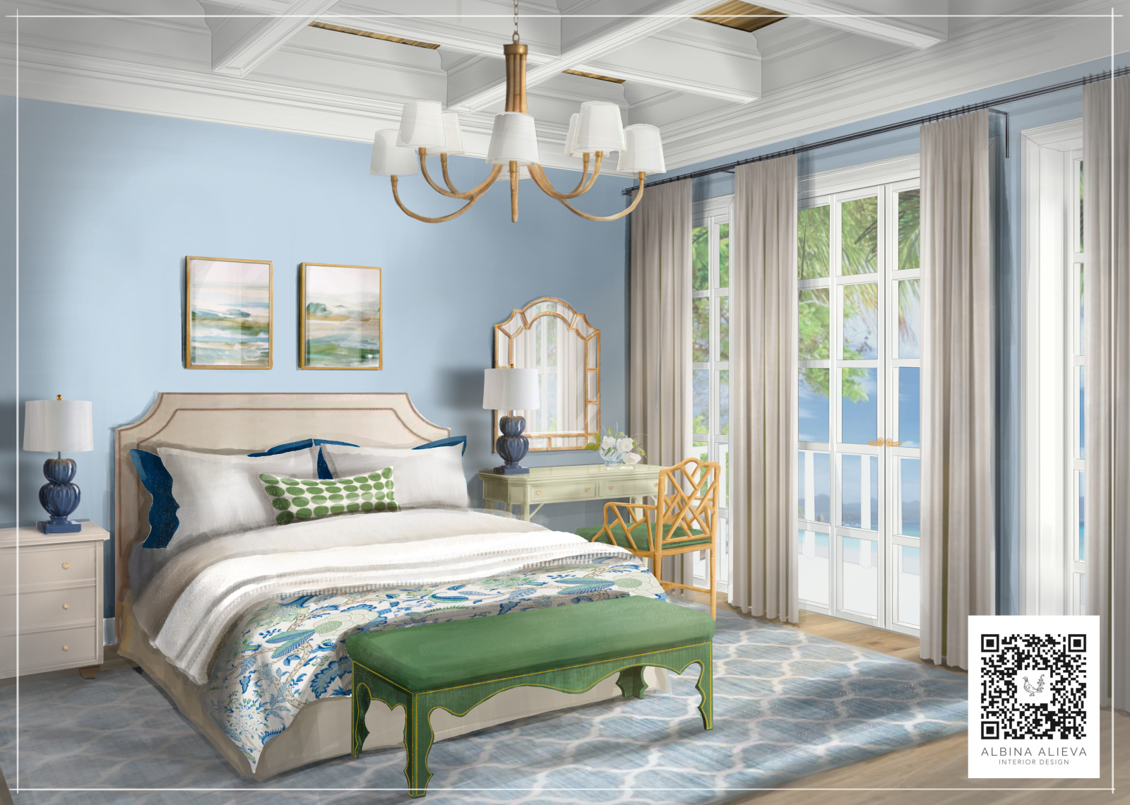 Interior Concepts – Procreate Sketches by Albina Alieva