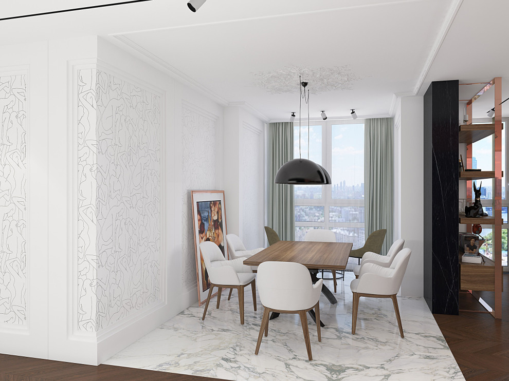 Четырехкомнатная квартира 170 м.кв. ЖК "Династия "