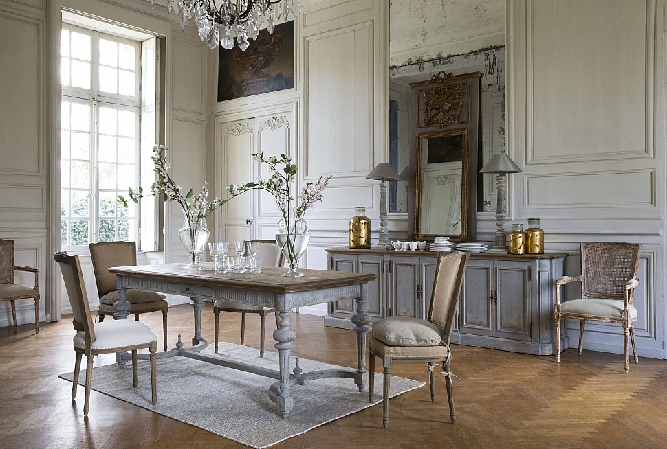 Столовая во французском стиле