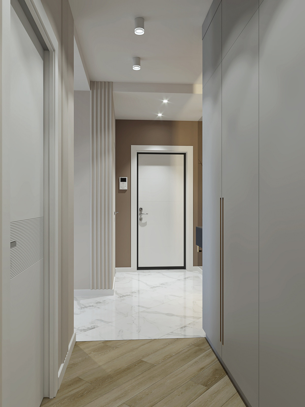 13 ЖК Летний Сад Прихожая с коридором вид 3 кор 1.jpg