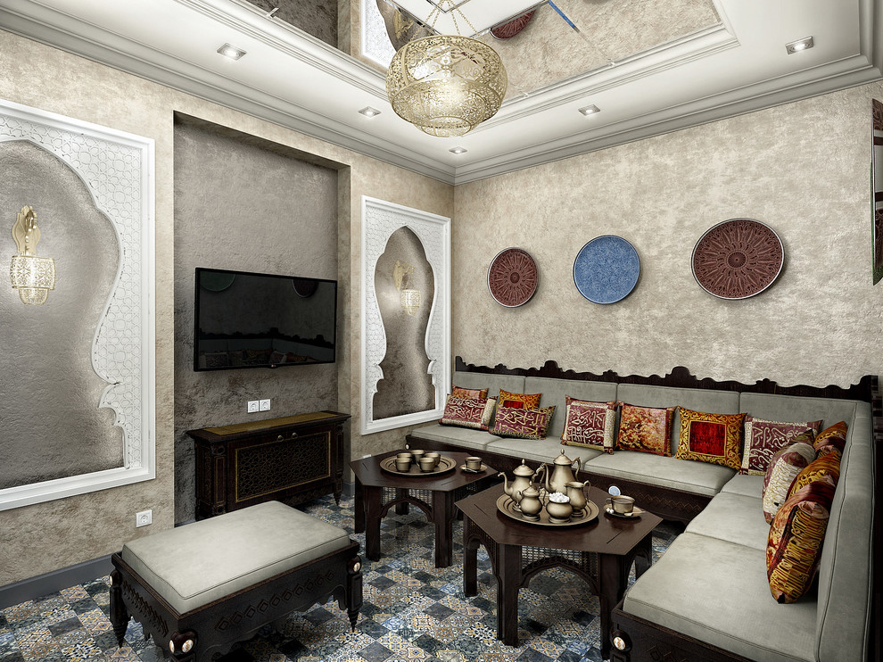 recreation room with pool