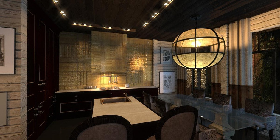 Деревянный дом 500 кв.м.