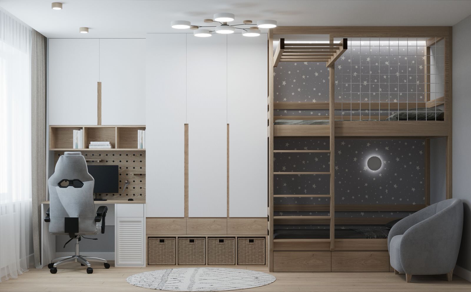 Трехкомнатная квартира в СПб, ЖК "Svetlana Park"